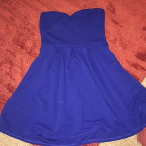 strapless sundress